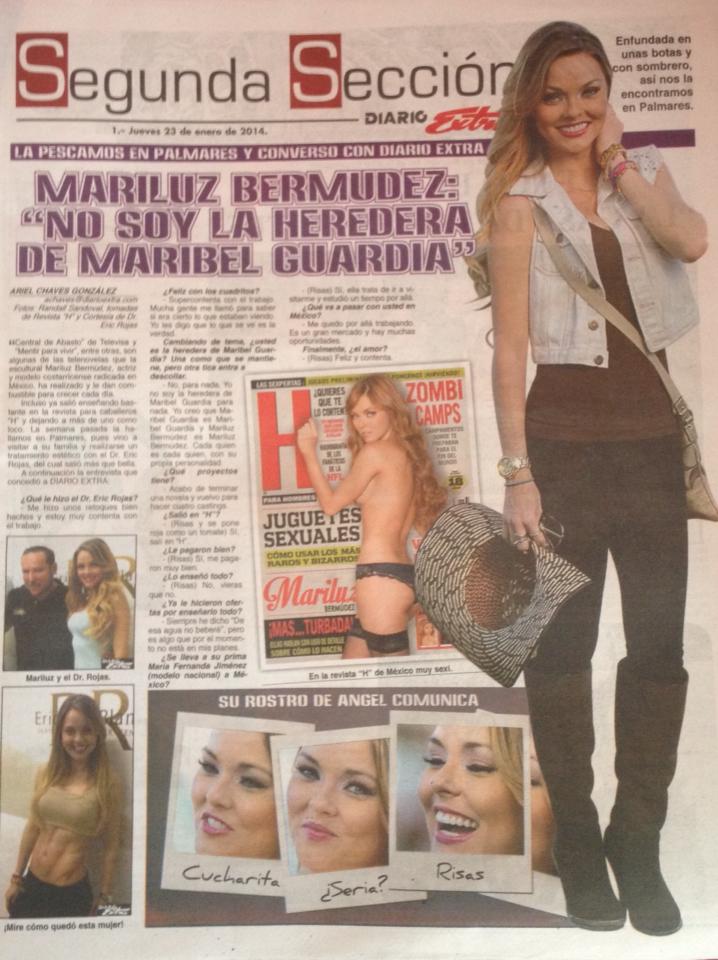 Reportaje ayer periódico La Extra