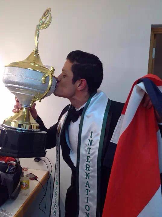 Felicidades Alonso Chávez  Mr Mesoamérica internacional 2013