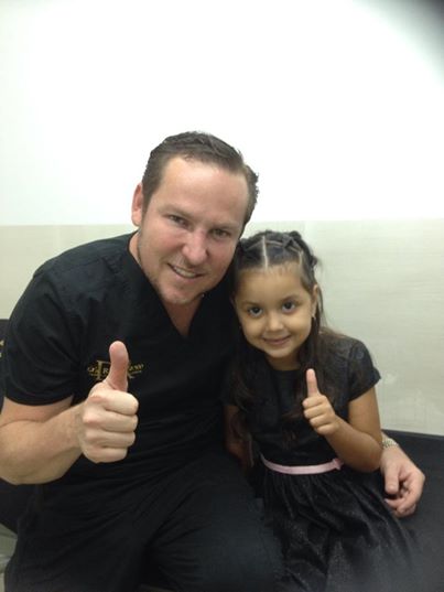 Con mi paciente estrella Fabiola