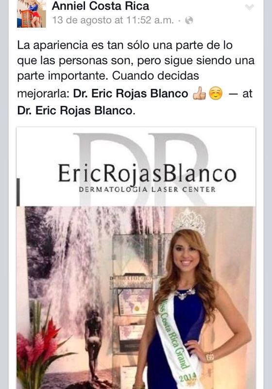 Palabras de Miss Costa Rica Grand
