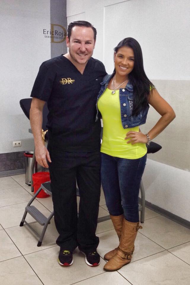 La famosa presentadora Nathalia Rodríguez se trata con el DR ERIC ROJAS