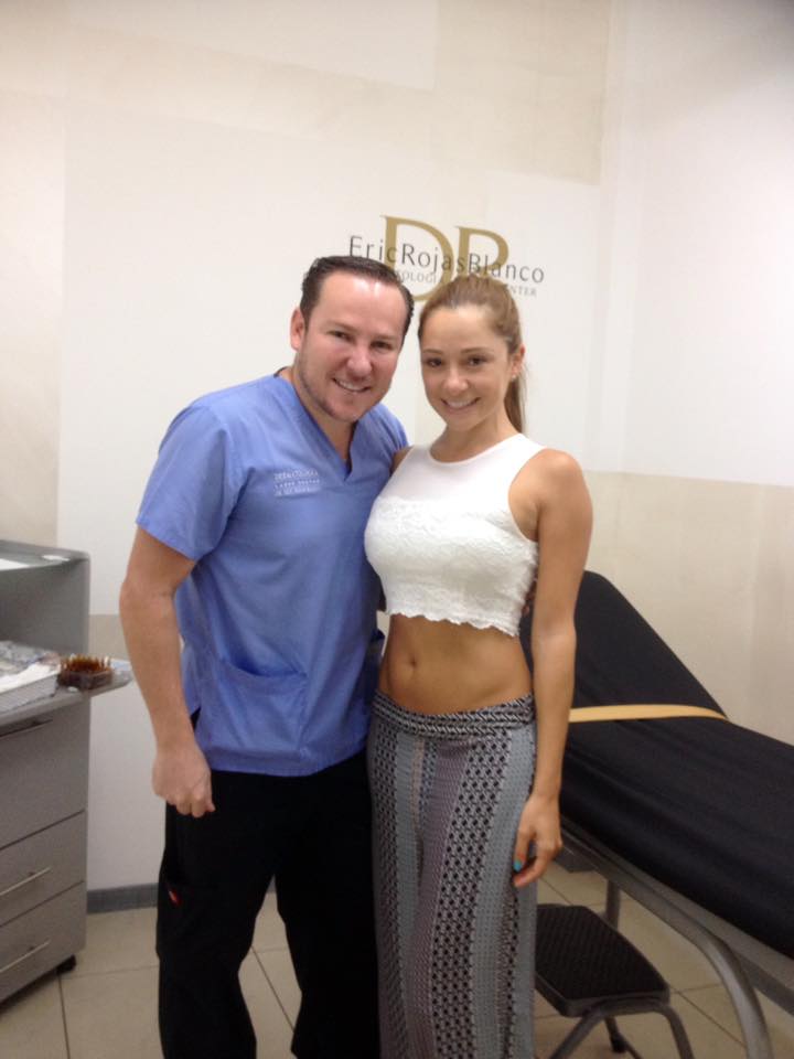 La bella modelo y empresaria Karol Quesada se cuida con el Dr Eric Roja