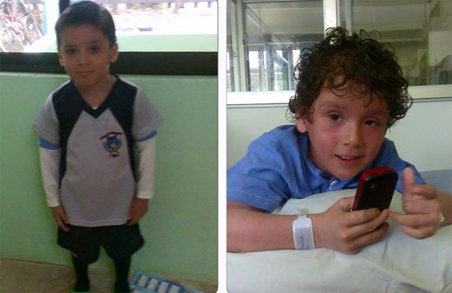 GRACIAS A DIOS LOGRAMOS PASAR DE UN NIÑO QUE CONTINUAMENTE ESTABA INTERNADO A UN NIÑO QUE HOY POR HOY VIVE UNA VIDA COMPLETAMENTE NORMAL
