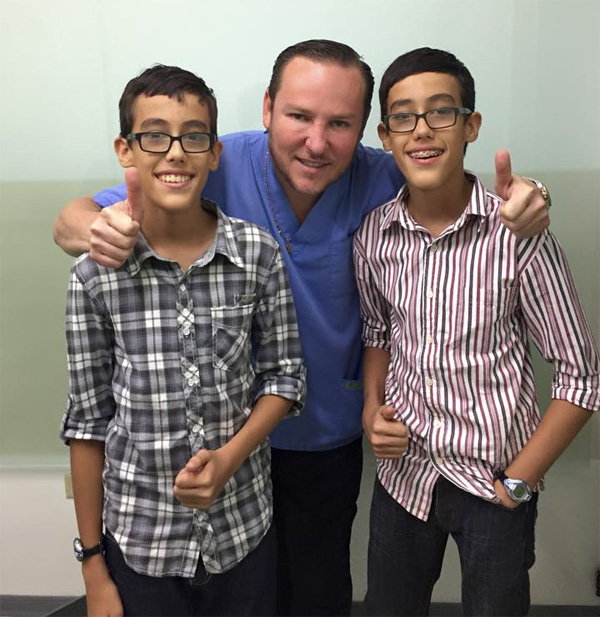 Los gemelos JOSUE Y ELÍAS UNOS DE MIS PACIENTES FAVORITOS