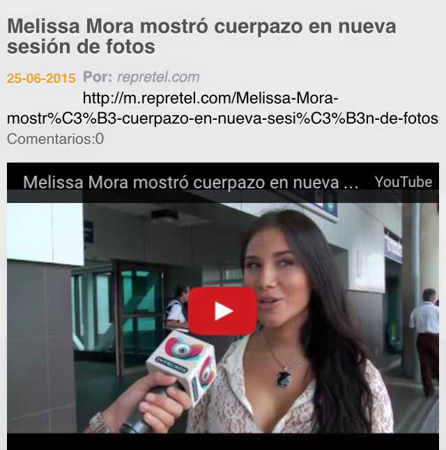 MELISSA MORA muestras increíble cuerpo después del SLIM LASER realizado por el DR ERIC ROJAS
