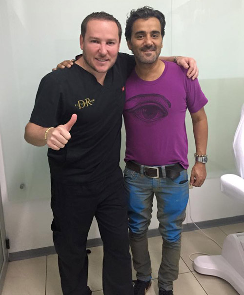 Nuestro amigo el Cantante TITO OSES qué alegría tenerte como paciente