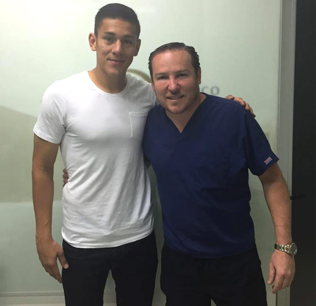 Nuestro seleccionado Oscar Duarte confía en el Dr Eric Rojas y usted?