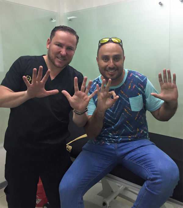 18 kilos… Don Jorge y nosotros súper felices . Gracias por su confianza