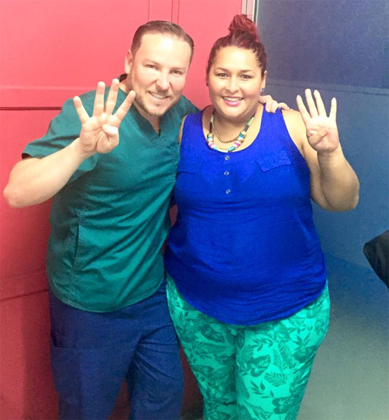 8 KILOS Cristina Chavarria y yo SÚPER FELICES