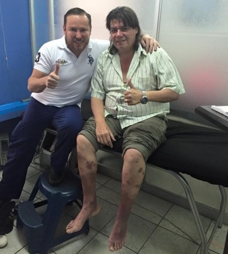 Súper feliz Don Carlos Hernández en menos de una semana recuperamos lo que tenía más de 6 meses sin poder mejorarl