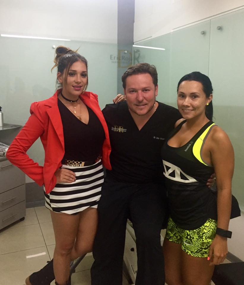 La modelo Stefanny Baldi y Pamela Soto ( fitness ) confían en el DR ERIC ROJAS.