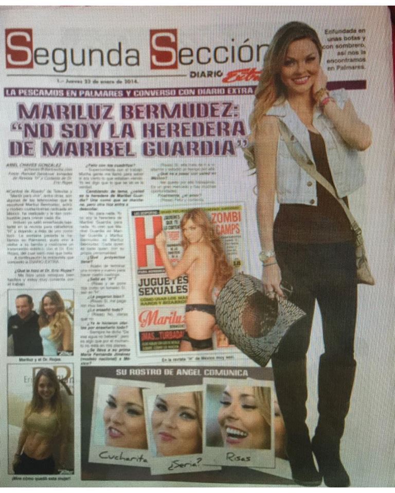 Marilú Bermúdez la actriz tica que conquista Mexico se realizó su figura con el DR ERIC ROJAS
