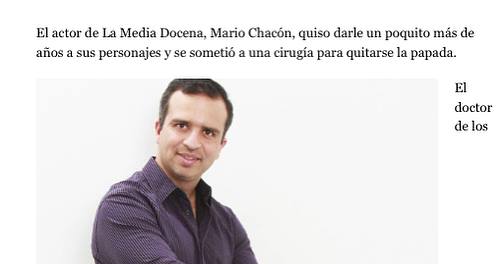 Maikol Yordan se quitó la papada con el Dr Eric Rojas