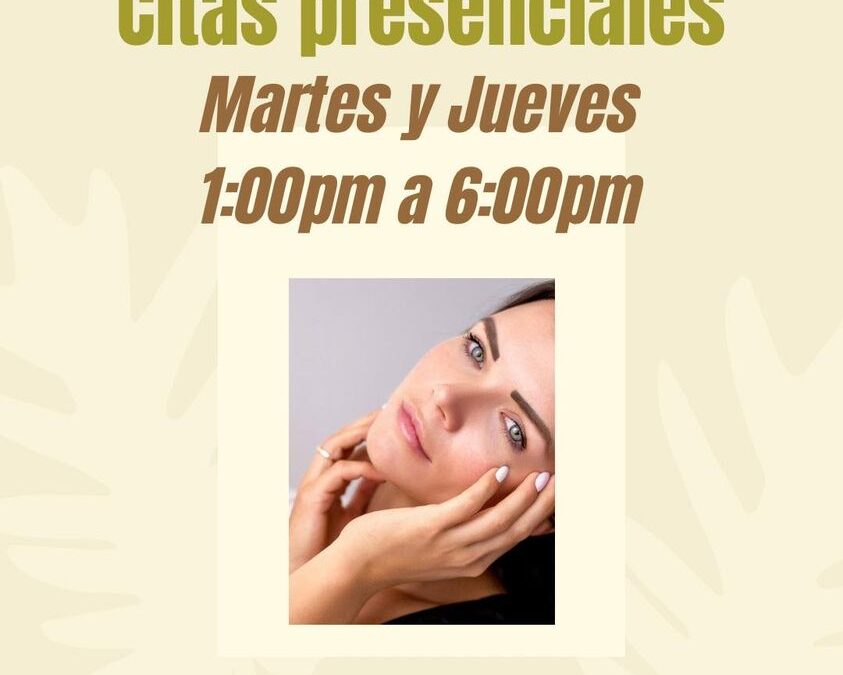 Recuerda nuestras citas presenciales