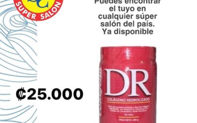 Ya puedes encontrar Dr Colageno en cualquier súper salón del país!