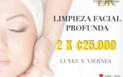 Aprovecha nuestra promoción de Limpieza Facial Profunda