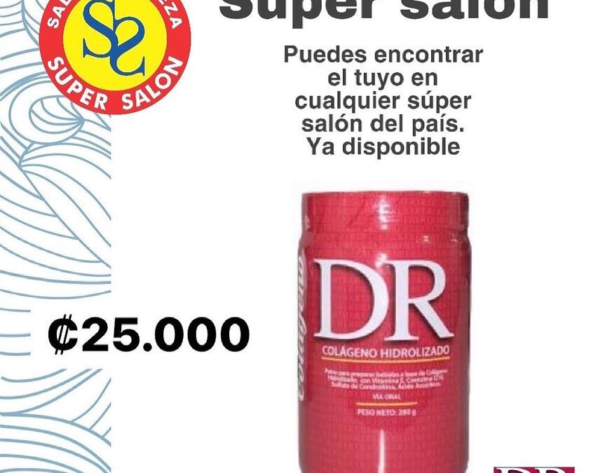 Puedes encontrar Dr colageno en súper salón