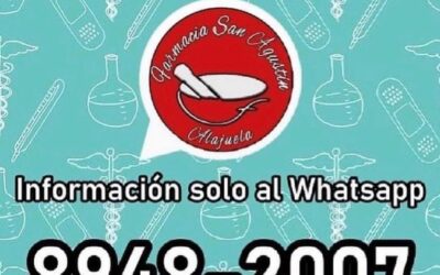 Todos nuestros productos los puedes adquirir en Farmacia San Agustín