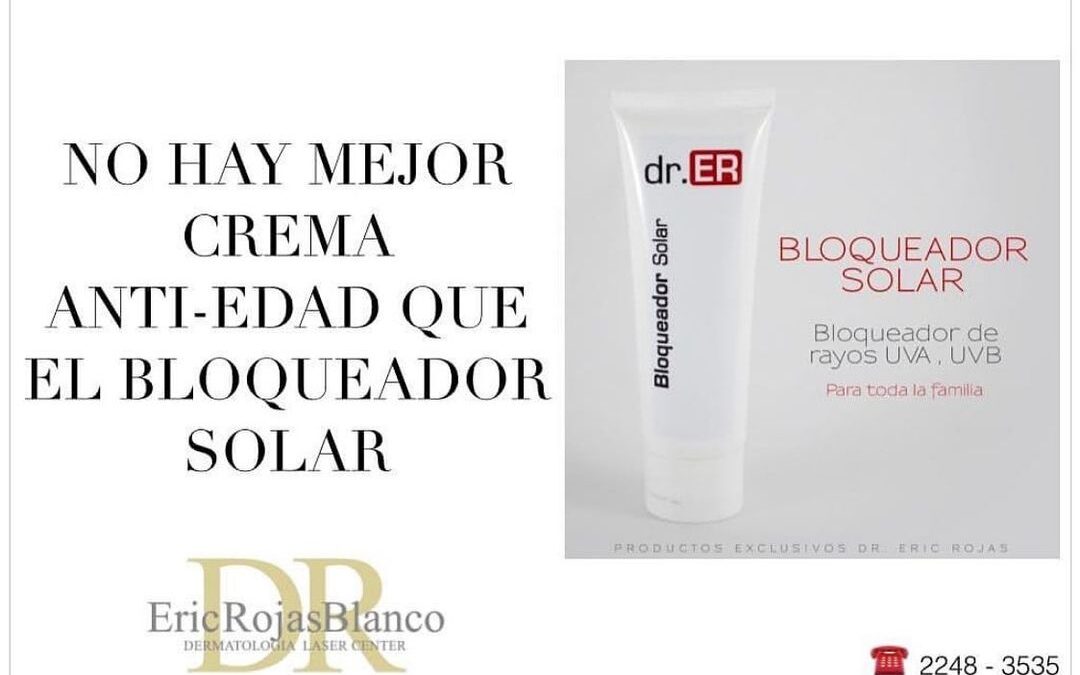 No olvides antes de salir de casa usar tu bloqueador solar!