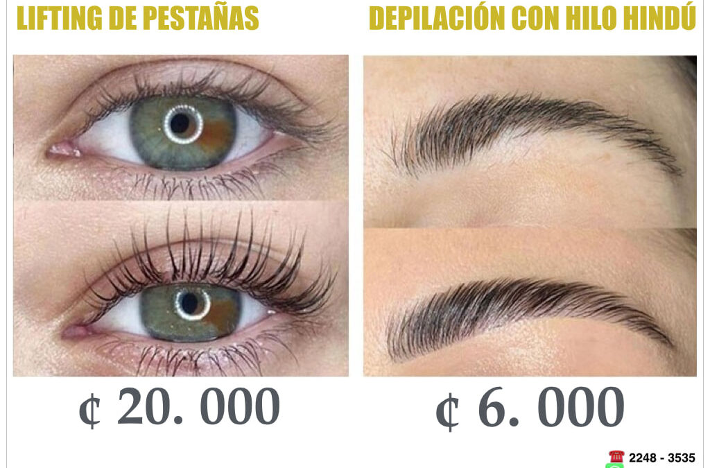 Facilia tu rutina por las mañanas con el Lifting de pestañas y la depilación de cejas hindú