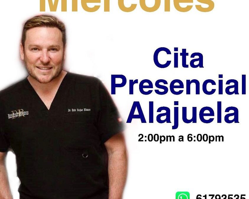 Este miércoles citas presenciales en Alajuela