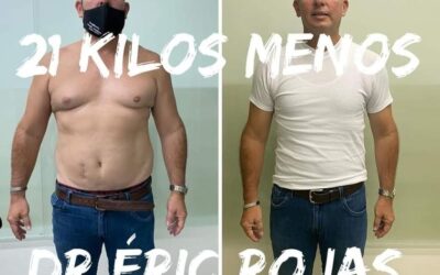 21 kilos menos es posible con el Dr. Eric Rojas