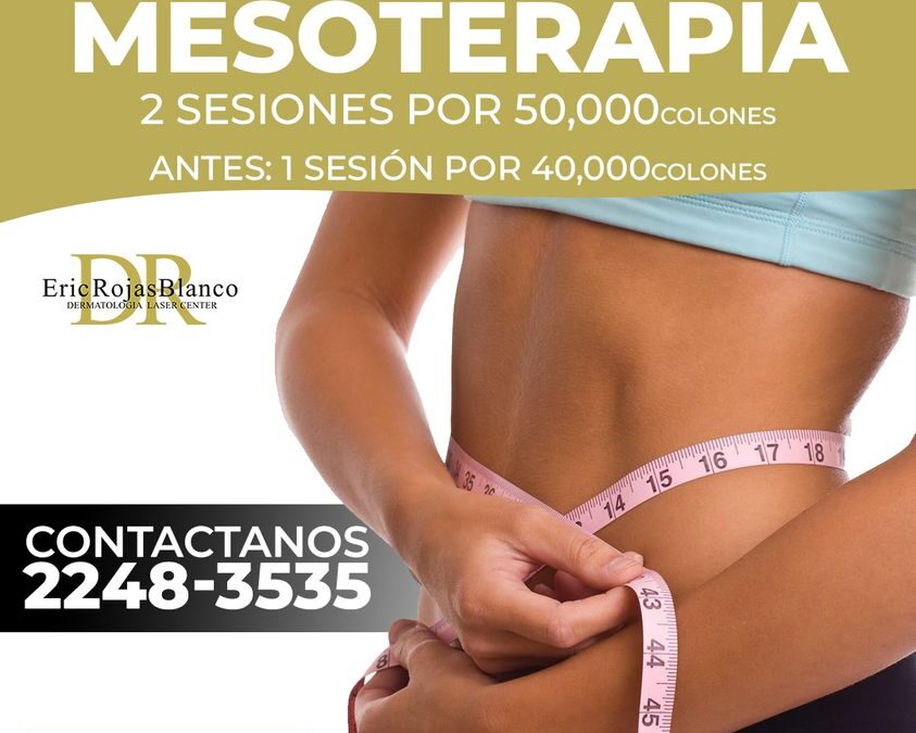 Promoción en MESOTERAPIA