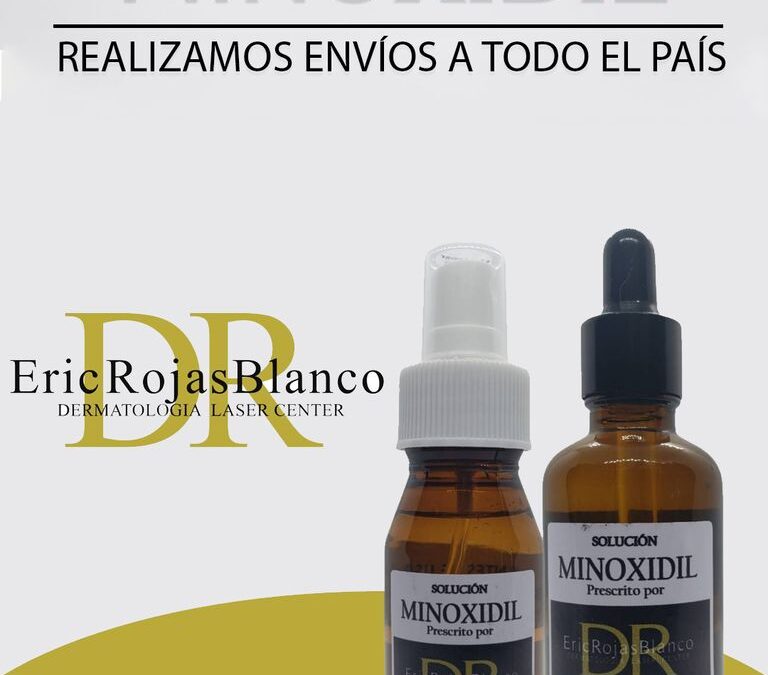 Minoxidil del Dr. Eric Rojas Blanco. Adquiere tus productos ahora: 8948-2007