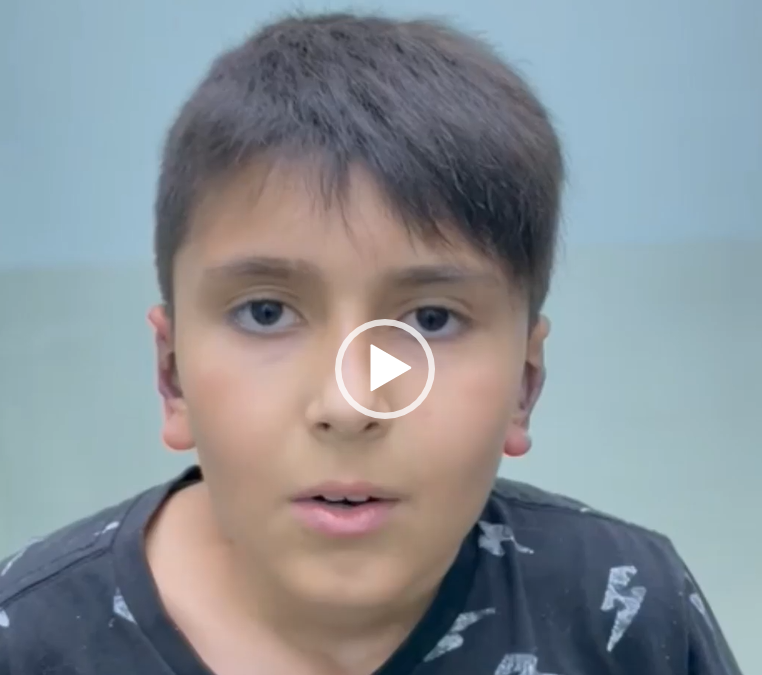 Este es uno de nuestros pacientes sumamente valientes