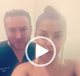 La actriz y ex presentadora Laura Rodríguez se cuida y mantiene no el Dr Eric Rojas