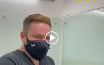 Así lucen los resultados de dermo otoplastia en nuestro paciente luego de una semana de recuperación.
