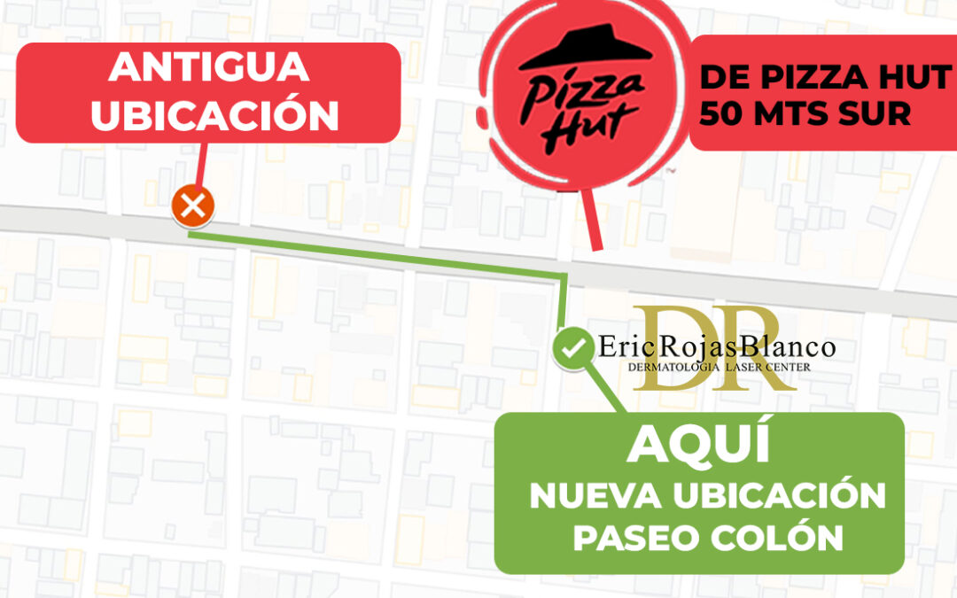 Estamos ubicados 50 metros sur de Pizza Hut Paseo Colón.  ¡Te esperamos a partir del lunes 16 de enero!