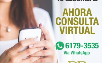 Ahorra tiempo y dinero con tu consulta virtual.