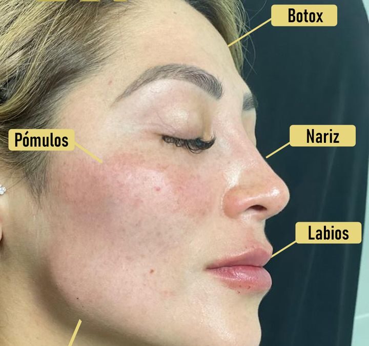 Mira este increíble refrescamiento facial.