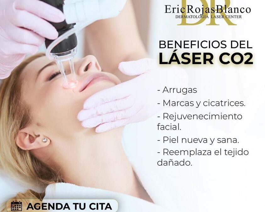 Láser Co2 fraccionado a $120 USD, mira todos los beneficios que te brindamos. 😉👇