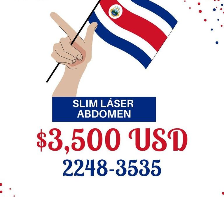 Slim Láser abdomen en $3,500 USD por el mes de la independencia