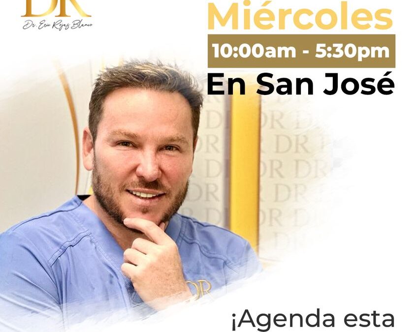 Este es nuestro horario provisional los miércoles, ¡Agenda ya!