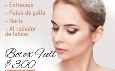 Por el mes de NOVIEMBRE aprovecha y realiza tu tratamiento de Botox.