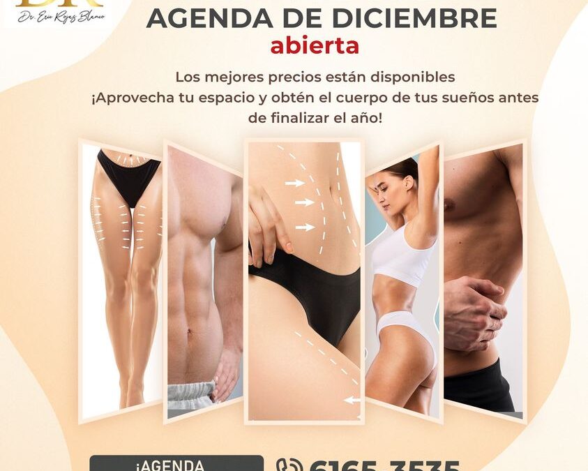 Agenda disponible para DICIEMBRE.