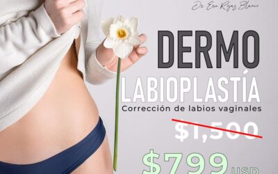 ¡Dermo Labioplastía!, la mejor promo del año.  $799 dólares todo el mes de noviembre.