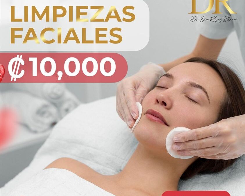 Este mes tenemos increíbles promociones para ti, Limpieza Facial Profunda en 10,000 colones.