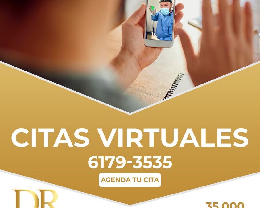 ¡Todos los lunes!, agenda tu cita virtual.