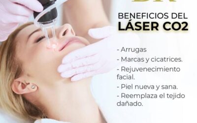 Láser Co2 fraccionado a $120 USD, mira todos los beneficios que te brindamos. 😉👇