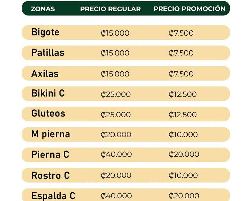 depilación