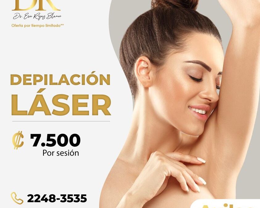 Depilación láser con los mejores precios del país.
