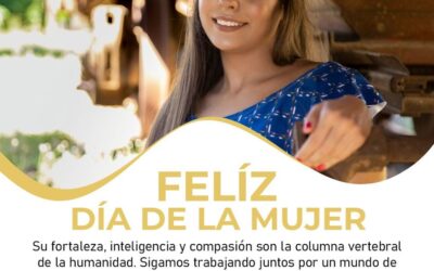 Feliz Día Internacional de la Mujer.