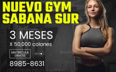 ¡Ya está el nuevo GYM de sabana disponible para ti!