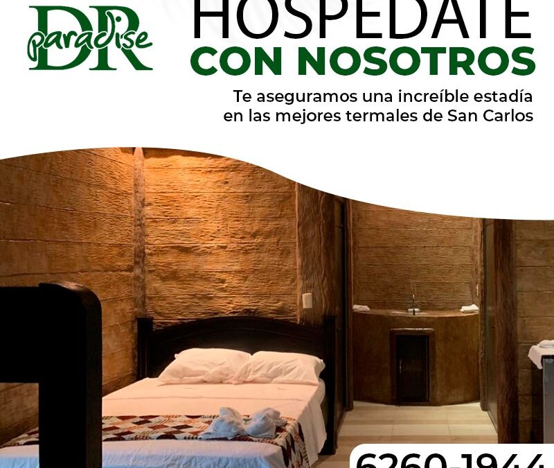 Contamos con hospedaje en nuestras termales, ¿Ya tienes planes?