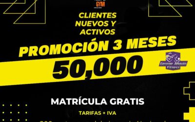 Aprovecha la oferta del mejor Gym de sabana.