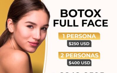 ¡Botox Full Face! | Noviembre Negro viene con la mejor oferta y calidad.